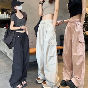 Quick-Dry Cargo Pants — American Street Style Multi-Pocket Trousers