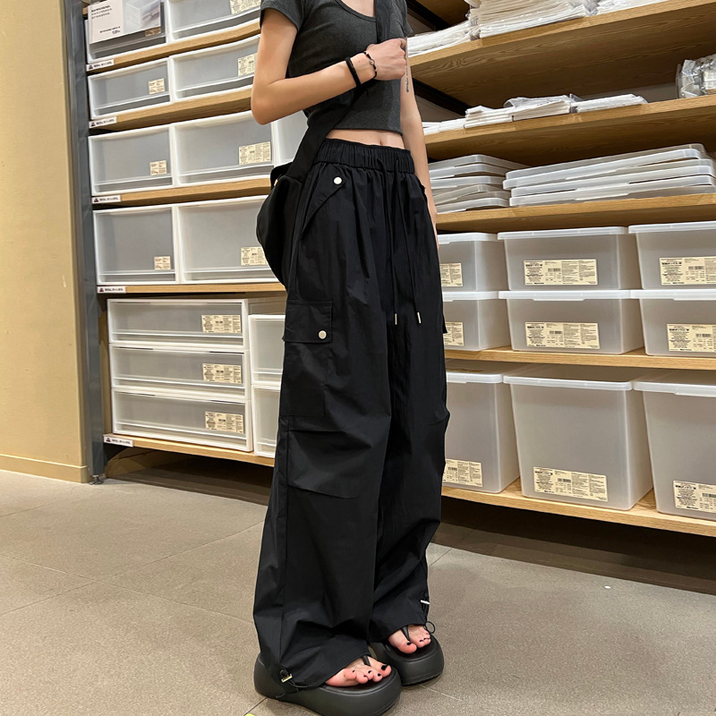 Quick-Dry Cargo Pants — American Street Style Multi-Pocket Trousers