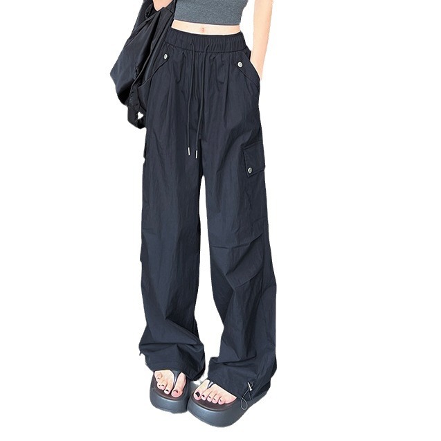 Quick-Dry Cargo Pants — American Street Style Multi-Pocket Trousers