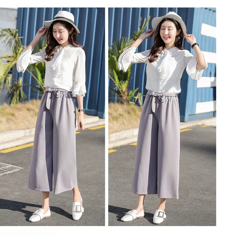 Women's High-Waist Wide-Leg Casual Trousers — Relaxed Everyday