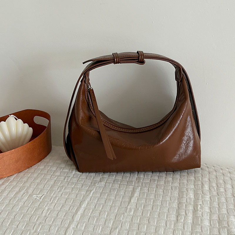 Minimalist Dumpling Crossbody Bag Lightweight Shoulder Purse