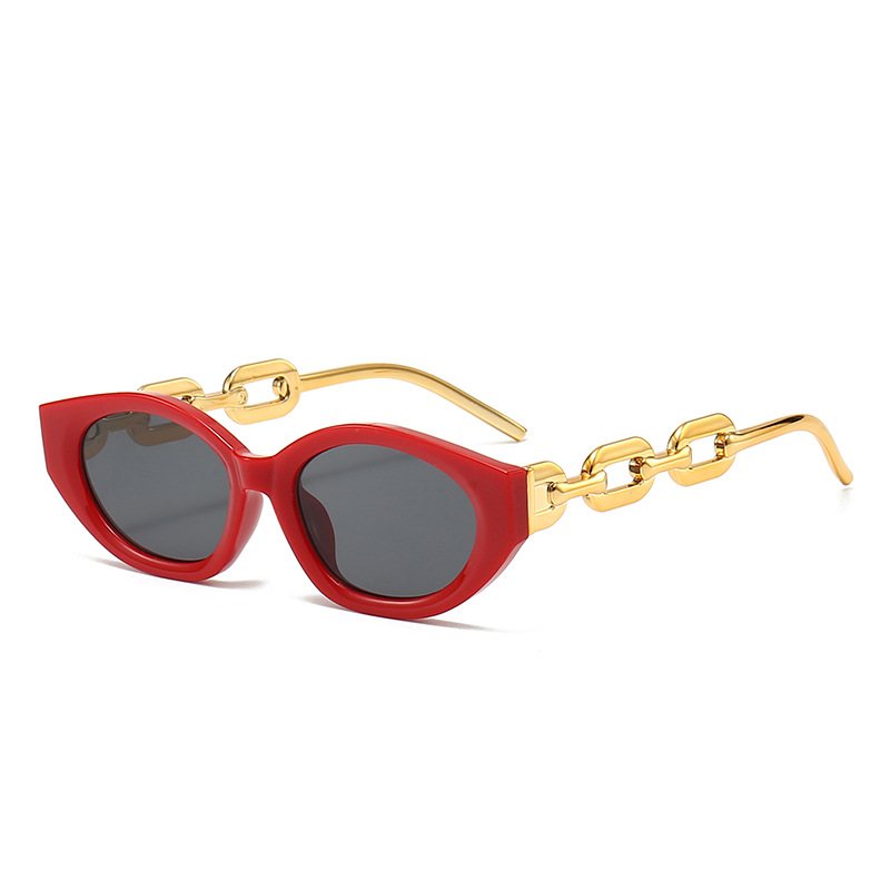 Retro Cat-Eye Sunglasses UV400 Triangle Frame