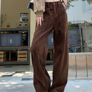 Women's Multi-Pocket Wide-Leg Cargo Sweatpants — Relaxed Sporty