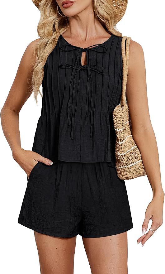 Women's Resort Linen Two-Piece Set