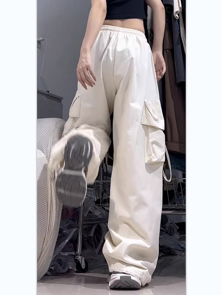 Quick-Dry Cargo Pants — American Street Style Multi-Pocket Trousers