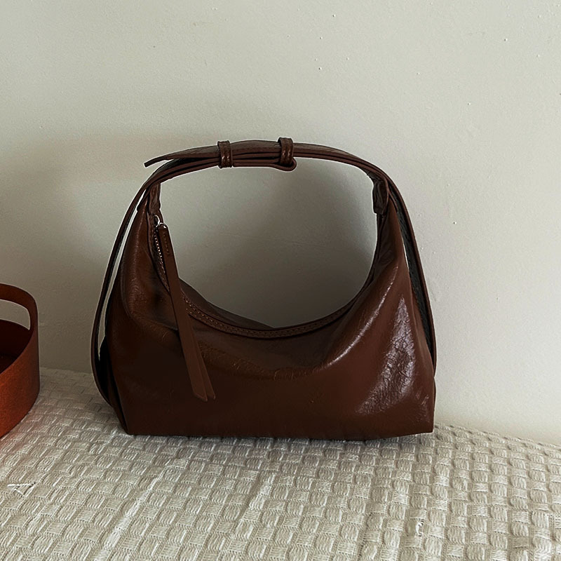 Minimalist Dumpling Crossbody Bag Lightweight Shoulder Purse