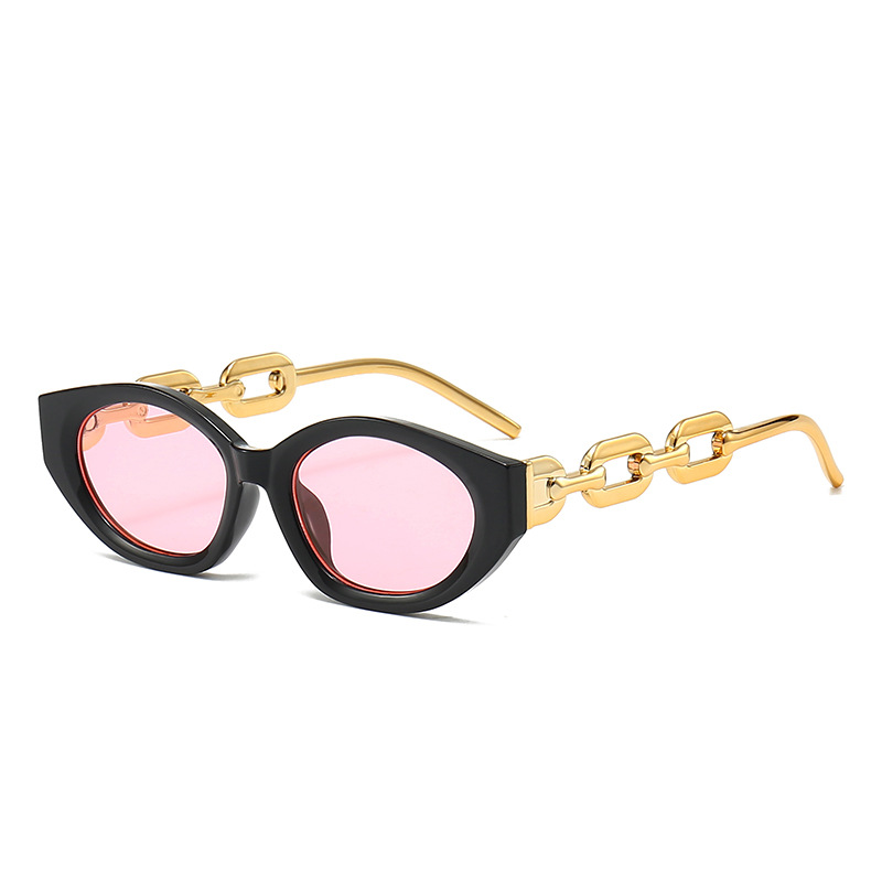 Retro Cat-Eye Sunglasses UV400 Triangle Frame