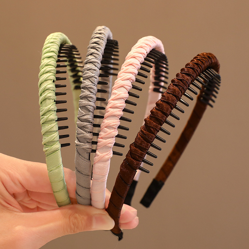 Chic Pearl Decor Hairband Hair Clip Set Fashion Jewelry