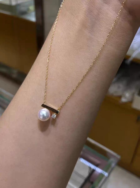 Elegant Pearl Zircon Necklace Bracelet Earrings Jewelry Set