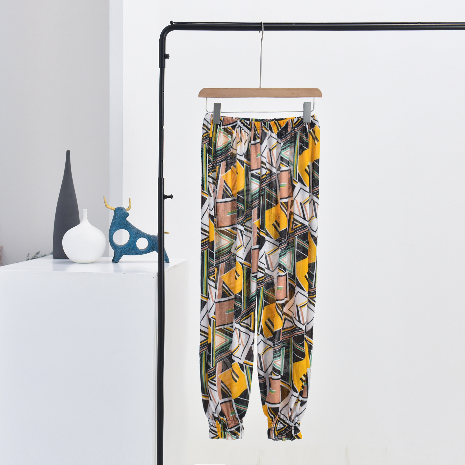 Women's Polka Dot Loose Harem Pants