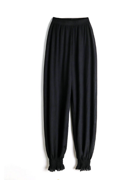 Women's Polka Dot Loose Harem Pants