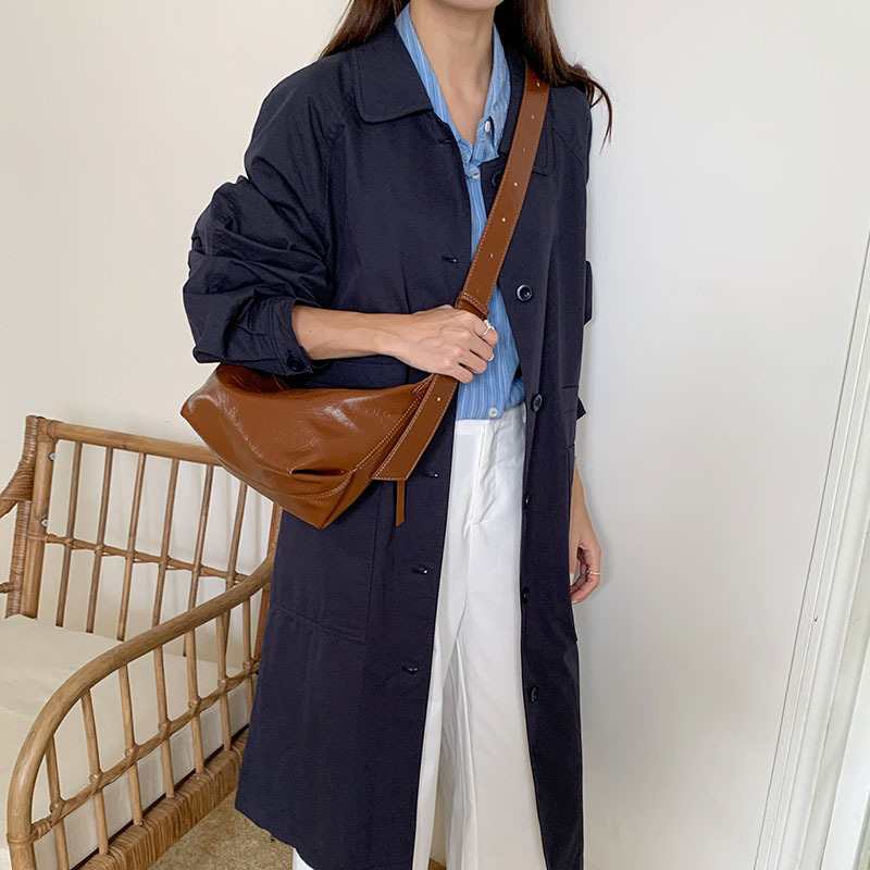 Minimalist Dumpling Crossbody Bag Lightweight Shoulder Purse