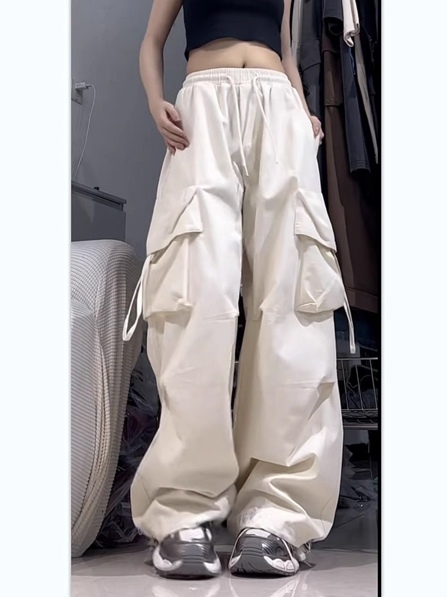 Quick-Dry Cargo Pants — American Street Style Multi-Pocket Trousers
