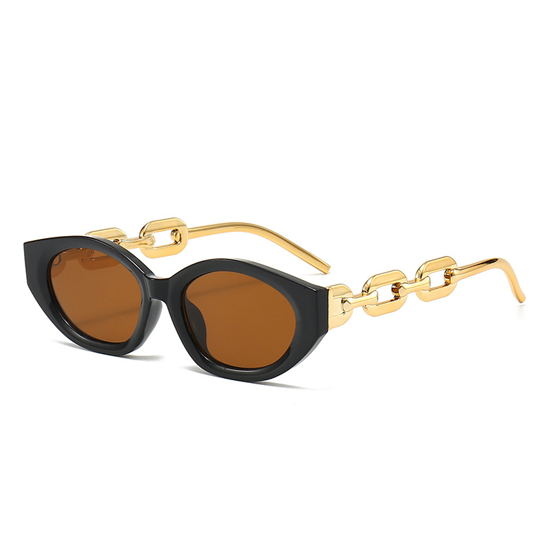 Retro Cat-Eye Sunglasses UV400 Triangle Frame