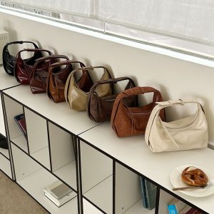 Minimalist Dumpling Crossbody Bag Lightweight Shoulder Purse