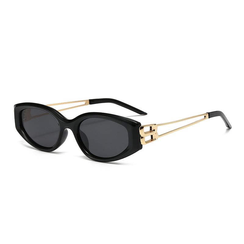 Retro Cat-Eye Sunglasses UV400 — Pearl Frame Vintage