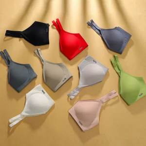 Women Jelly Bras Wirefree Full Coverage No Underwire Everyday Bras