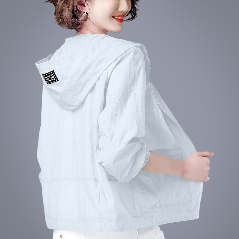 Women's Sheer Zip-Up Lapel Jacket