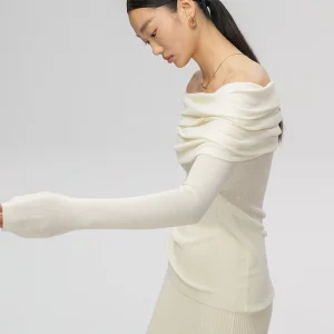 Women's Off-Shoulder Knit Bodycon Mini Dress — Sexy Vacation