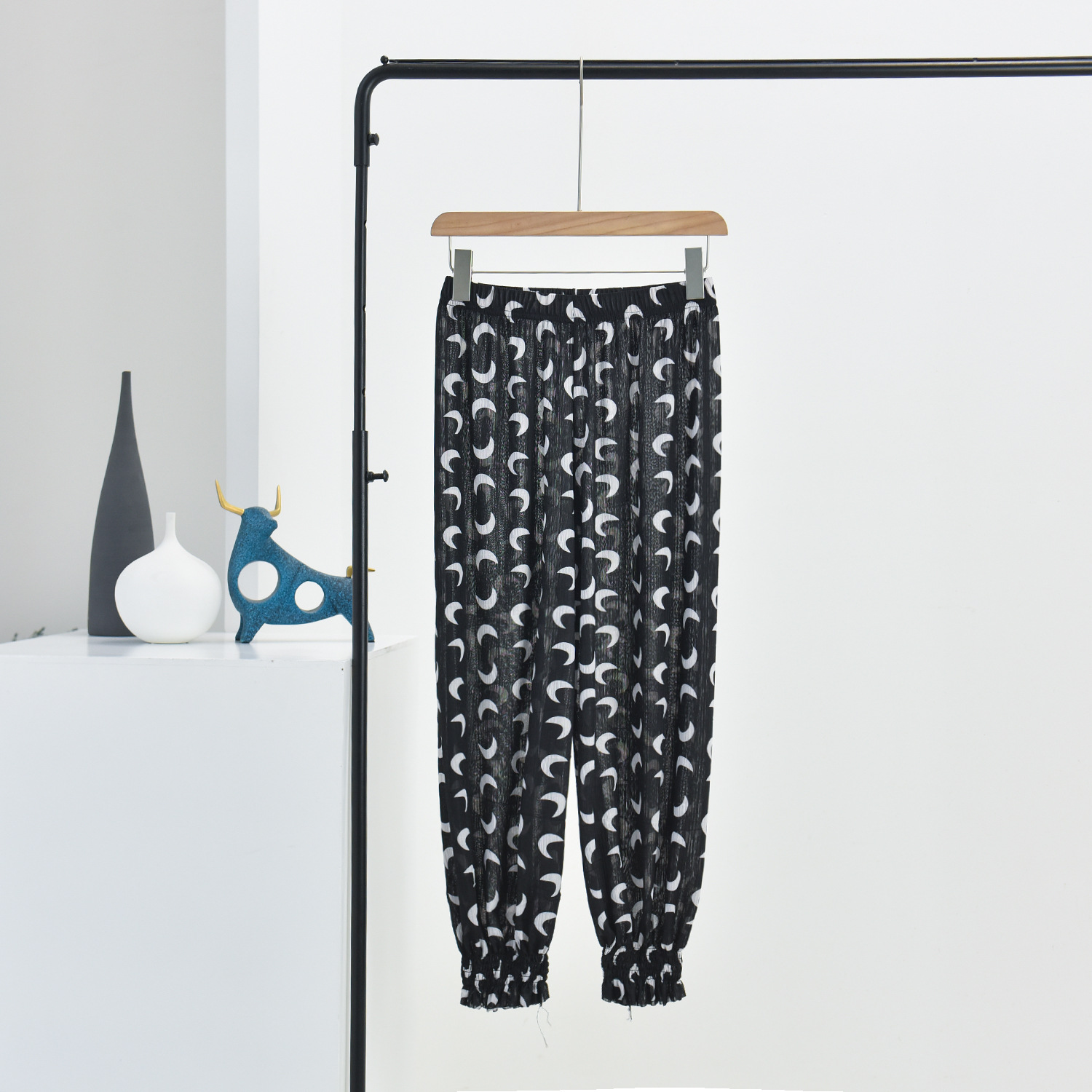 Women's Polka Dot Loose Harem Pants