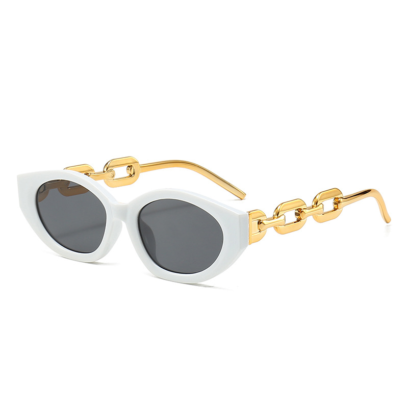 Retro Cat-Eye Sunglasses UV400 Triangle Frame