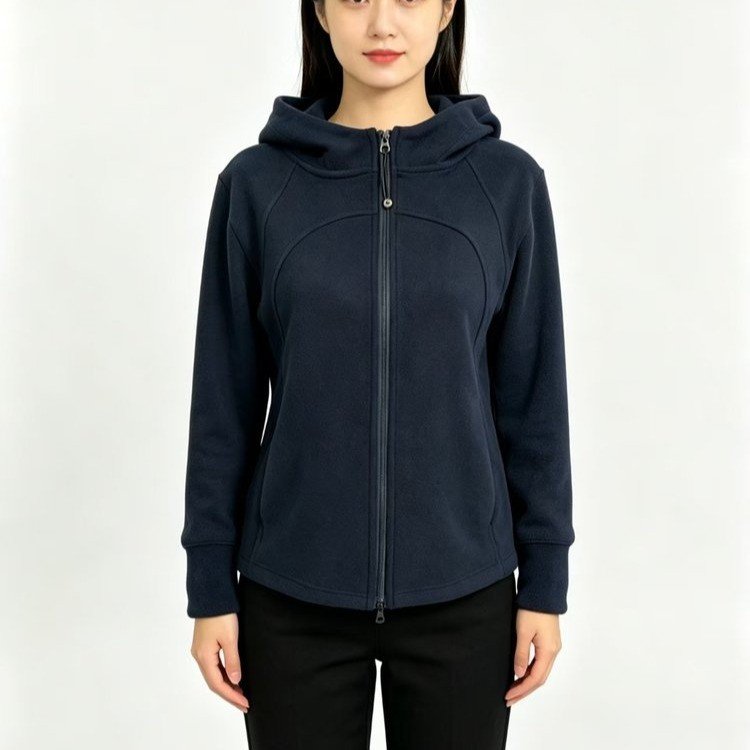 Women's Fleece Zip-Up Hoodie — Soft, Compact Fit, Hooded Design - image 5