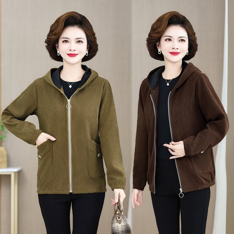 Women's Hooded Zip-Up Jacket — Warm Fleece-Lined - view 3