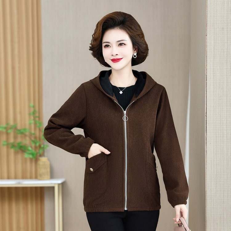 Women's Hooded Zip-Up Jacket — Warm Fleece-Lined - view 4