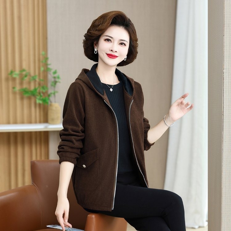 Women's Hooded Zip-Up Jacket — Warm Fleece-Lined - view 5