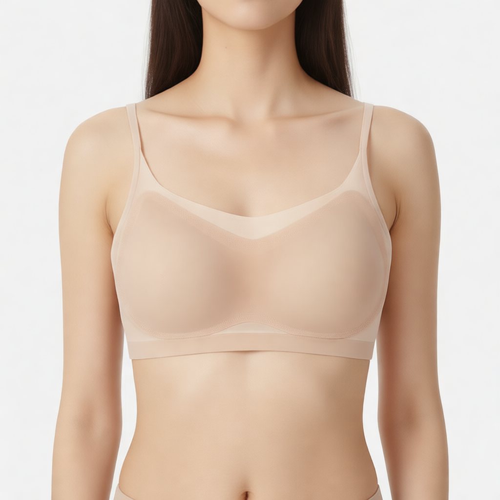 Jelly Bras Women Seamless Lift Bra Wireless Push Up No Underwire Full Coverage