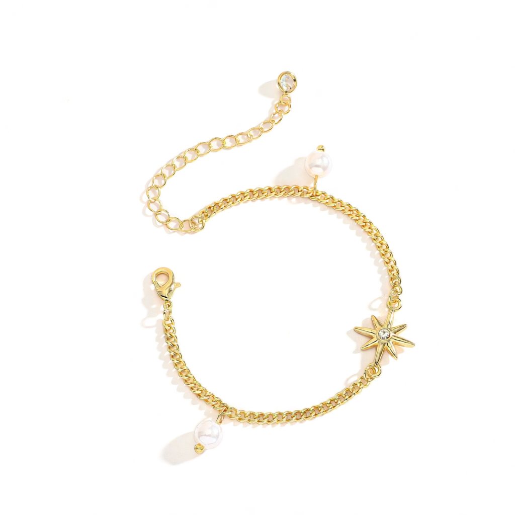 Elegant Zircon Tennis Bracelet Hip-Hop Jewelry Chain