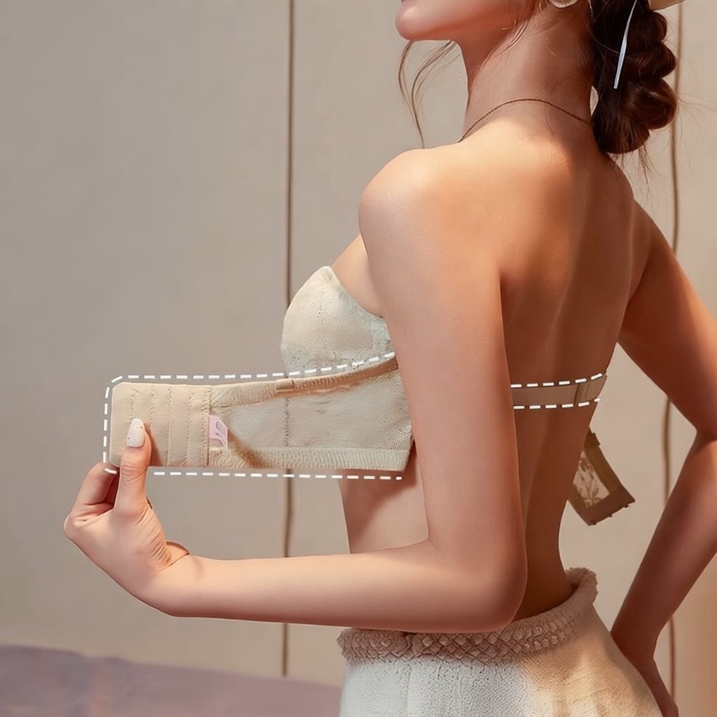 Womens Strapless Non-Slip Underwear